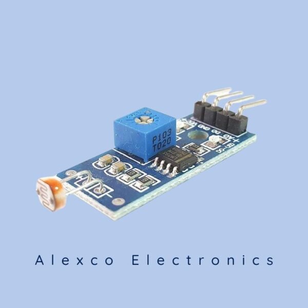 LDR Light Sensor Module – Photoresistor-Based Light Detection