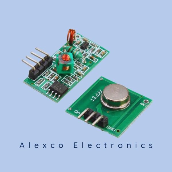433MHz Wireless RF Transmitter and Receiver Module Kit – Long-Range Communication